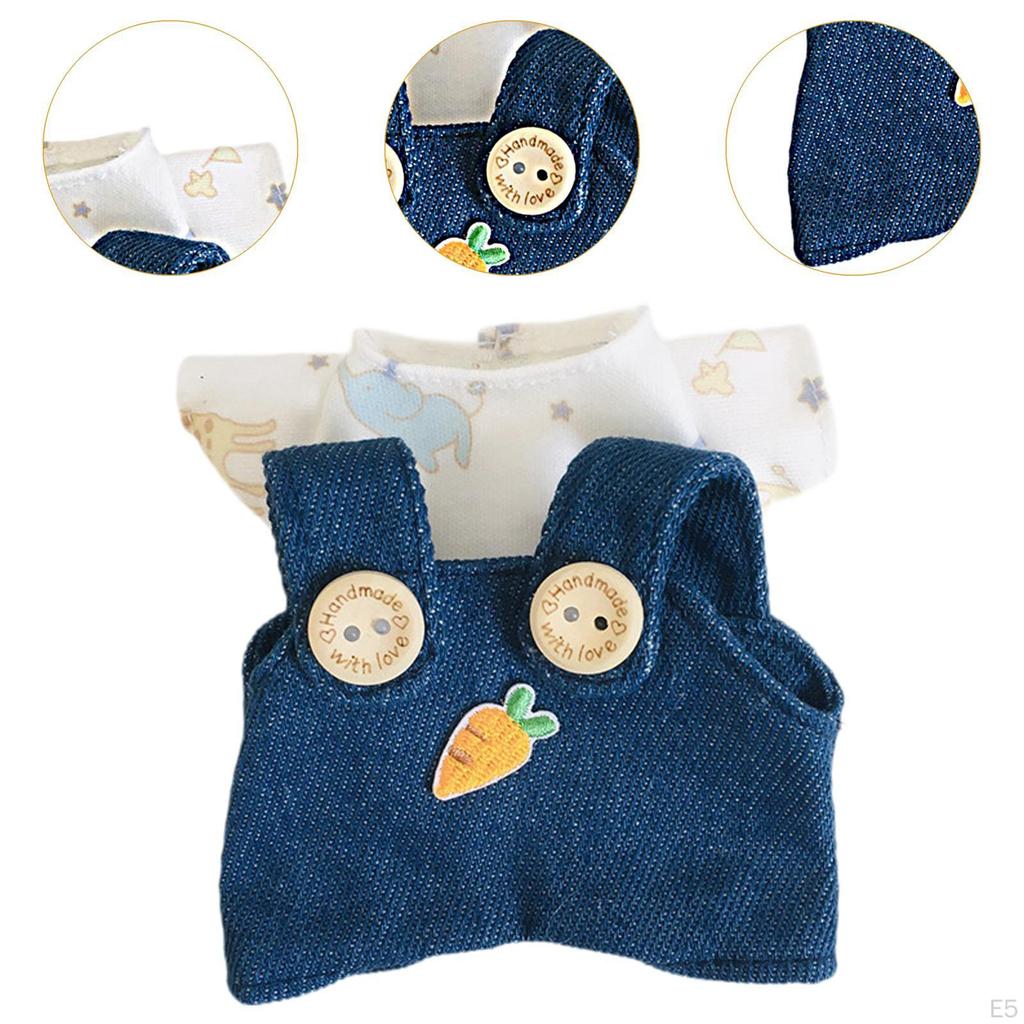 Chic Doll Jumpsuit Ensemble for 17cm Dolls