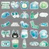 50 Salt-type Graffiti Stickers Personalized Small Fresh Hand-painted Decorative Mobile Phone Water Cup Stickers Waterproof
