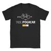 Summer TADEJ POGACAR Cycling Attack Popular T Shirts Pure Cotton Tshirt for Unisex YK Retro Pattern Short Sleeve Tops