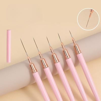 Zeichenstift Hakenlinie Scharf und Dünn Set 5 Malen Blumen Farbe Zeichnen Zeichnen Tonen Phototherapie Stift Werkzeug Zeichenstift