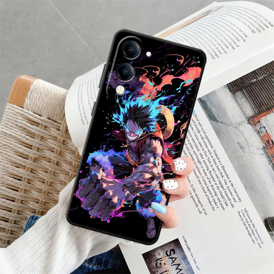 

Чехол для телефона для Vivo Y31 Y36 Y12 Y15S Y30 Y27 Y02 Y11 Y33S Y35 Y20 Y21 Y22 Y16 Y17 Y19 Крутой Аниме Зоро vivo Y33s 4G
