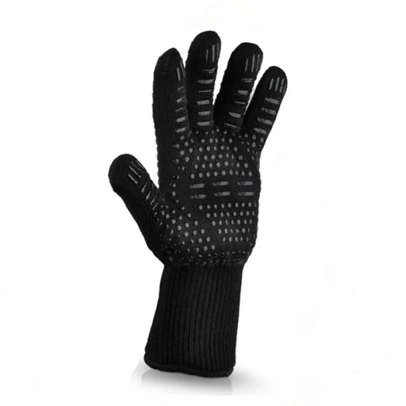 

Жаростойкие перчатки для барбекю 800 градусов, нескользящие силиконовые изоляционные перчатки для микроволновки для кухни, гриля, кемпинга и посуды