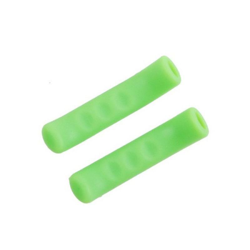 1Pair Bike Brake Lever Cover Silicone Brake Lever Grip Protector Anti-Slip Brake Handle Protection Covers Sleeve