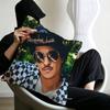 Singer Bruno Mars The Romantic Maple Design Cushion Cover Happy Autumn Harvest decor Holiday Decorati Pillow Cover