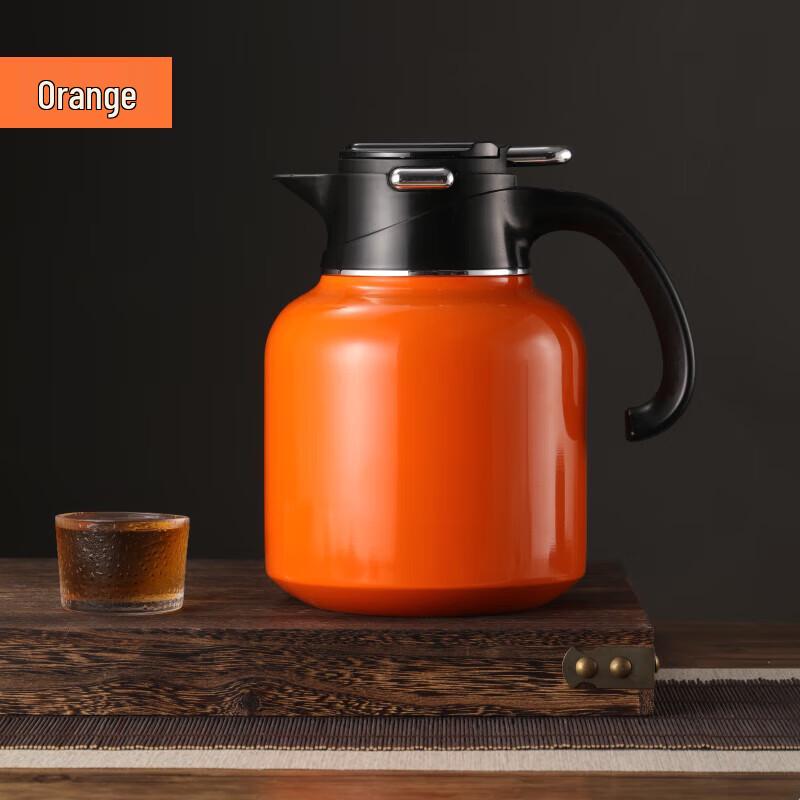 Leopard Smart Insulated Tea Pot with Infuser 1.8L
