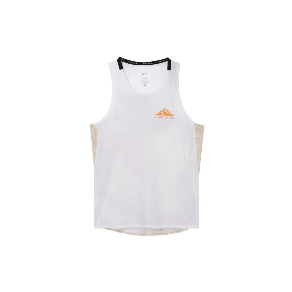 Nike Tank Tops Men's White Crew Neck Thin Racerback DX0858-100