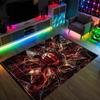AC Milan Design Crystal Velvet Carpet Cozy Non?Slip Printed Rug For Bedroom Living Room Entrance