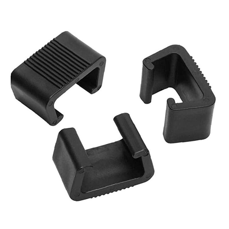 Outdoor Furniture Plastic Clamps Durable 8pcs Anti Deformed Tear Resistant Furniture Connectors Wicker Chair Fasteners