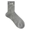 5 Pairs of Women's Spring and Summer Fashionable Cotton Bow Bell Accessories and Socks