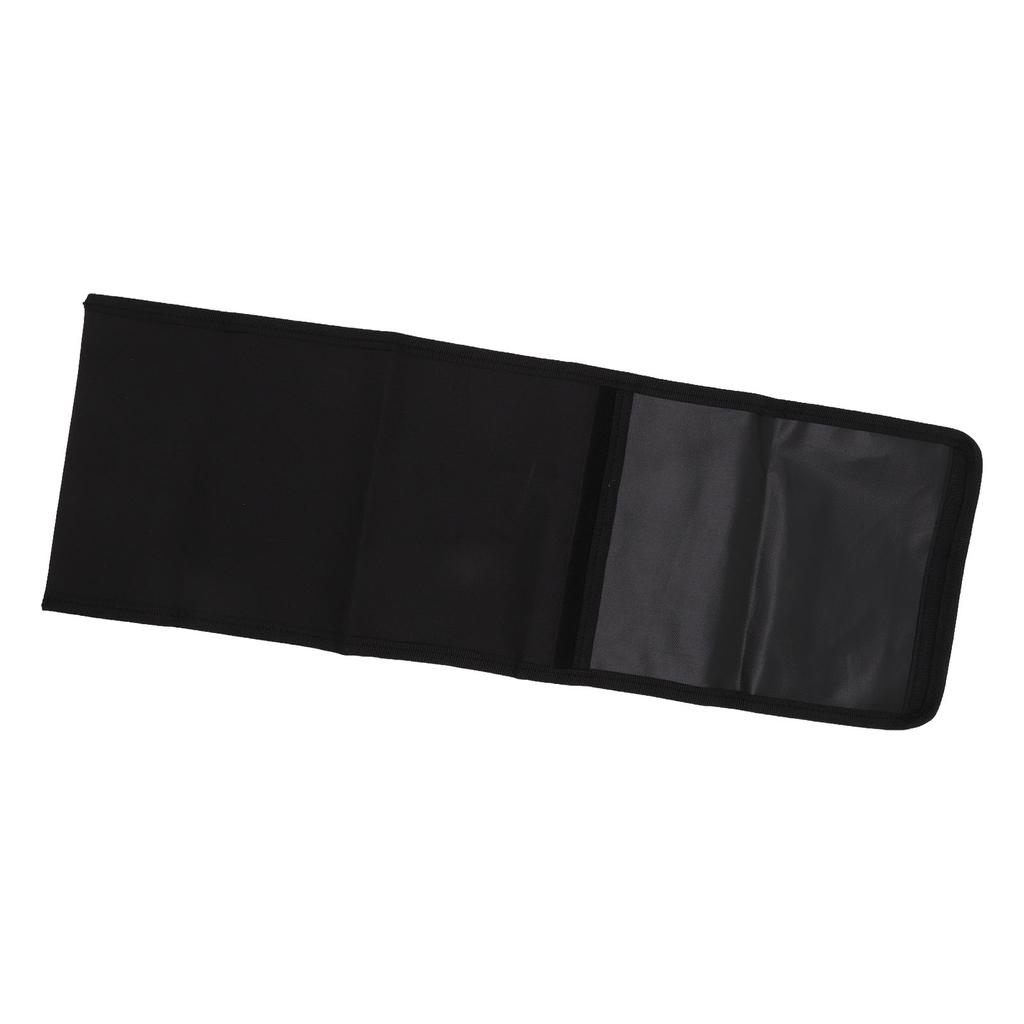 BBQ Tool Storage Bag Oxford Cloth Foldable Portable Barbecue Tool Holder Bag for Camping Backyard