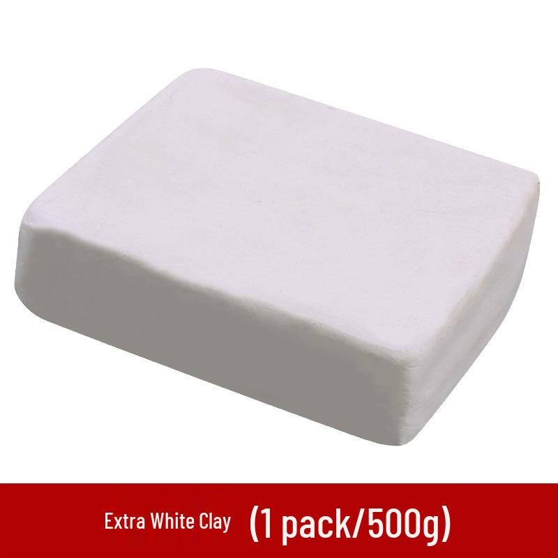 Hochweißes Kaolin Kaltkeramik für Schüler - Ideal für handgefertigte Skulpturen und Porzellanarbeiten