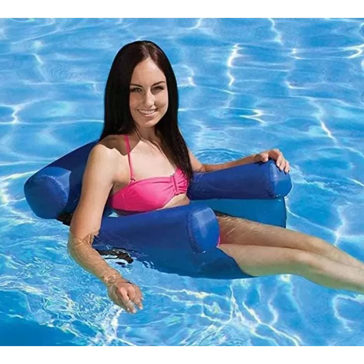 Water Chair Swimming Mattress Inflatable Hammock Pool Deckchair