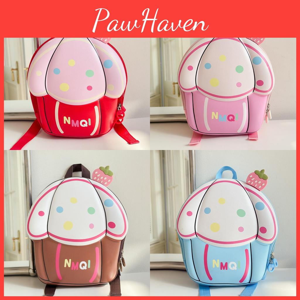 Children Backpack Whimsical Attractive Cartoon Style Lightweight Dual Shoulder Bag For Everyday Use