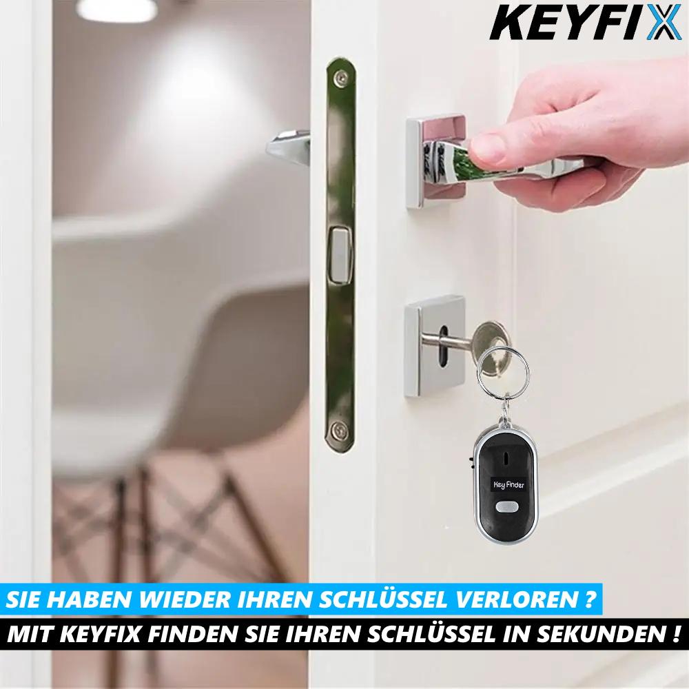KEYFIX Key Finder Keychain Item Finder Key Ring 2 Pieces