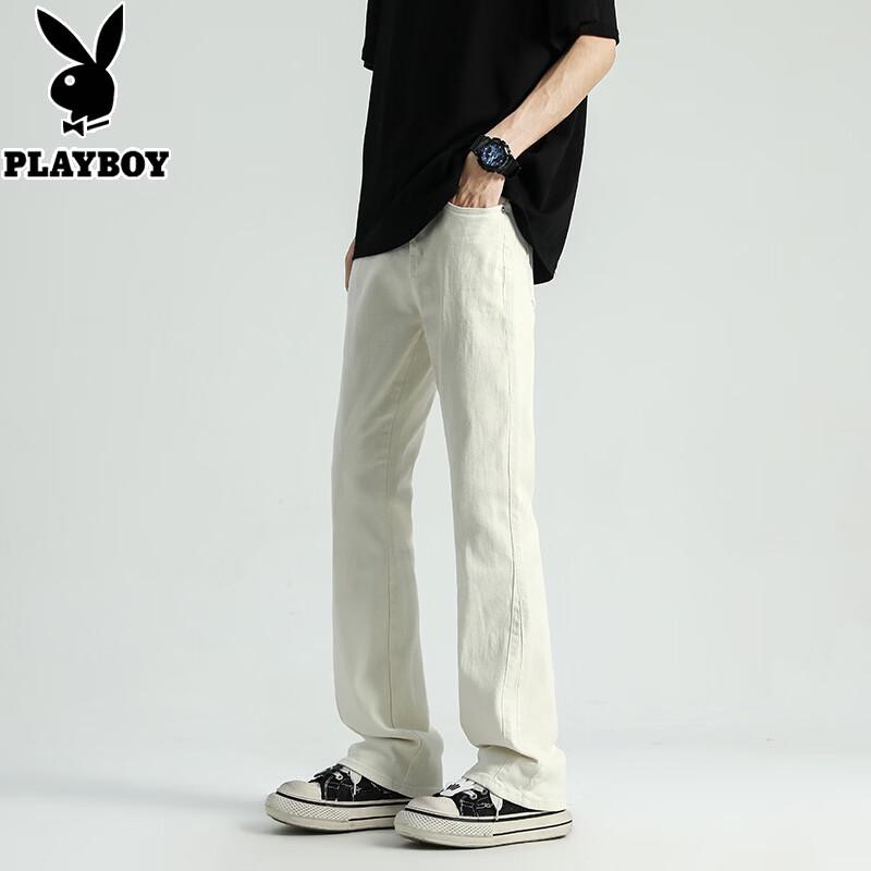 PLAYBOY Men s American Style Flared Jeans S