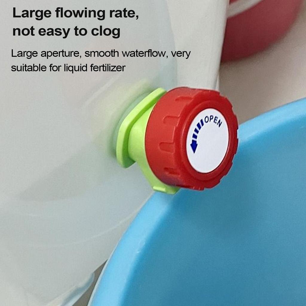 1 Pc Water Faucet Tap Knob Type Plastic Outdoor Water Faucet Tap Replacement For Water Tank Bucket For Wine Bottle Juice Bottle