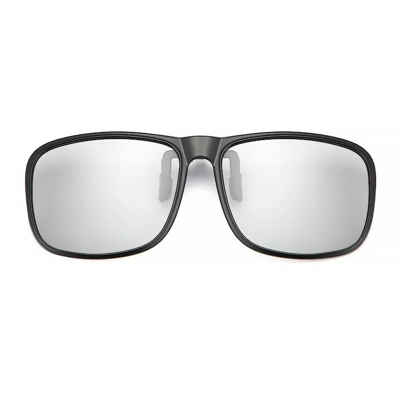 

Мужские солнцезащитные очки с клипсой для близорукости, поляризационные, ультралегкие линзы для занятий спортом на открытом воздухе, солнцезащитные очки для водителя