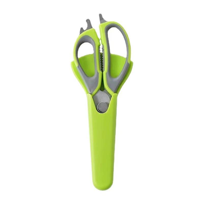 Fish Bread Magnetic Meat Multifunction Cooking Tool Kitchen Scissors Food Shears Nutcracker Bone Cutter