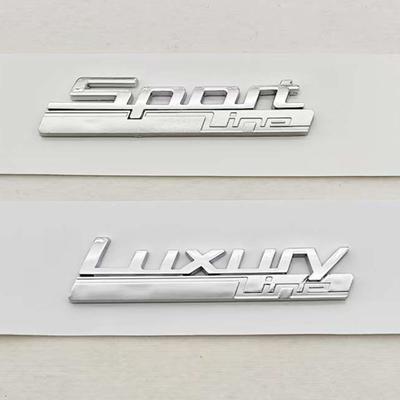 Adesivo Emblema Distintivo 3D ABS Car Styling Logo Luxury Sport Line Parafango Laterale Per 320i 330i 320d 530i 530d 730i 740i 730d Accessori Auto