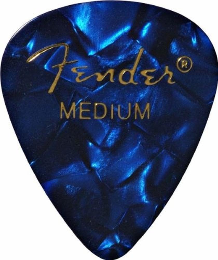 Fender Fender Pick BLUE MOTO HEAVY (12PK)