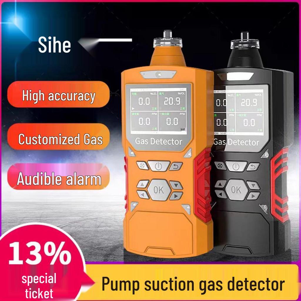 ZY-4X Portable H2S Gas Detector with Pump-Suction Type
