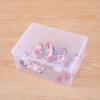 Jewelry Storage Box Practical Clear Storage Box with Lid Small Storage-Bins Transparent Storage Container for Organizing