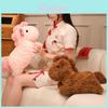 Pony Animal Plush Doll With Short Plush Material For Gift And Decor