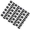 72Pcs Plastic Bed Slat End Caps Holders Centre Caps Plastic Connector Furniture Accessories for