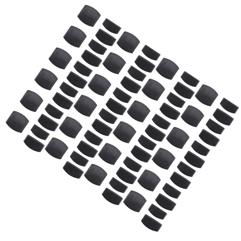 72Pcs Plastic Bed Slat End Caps Holders Centre Caps Plastic Connector Furniture Accessories for