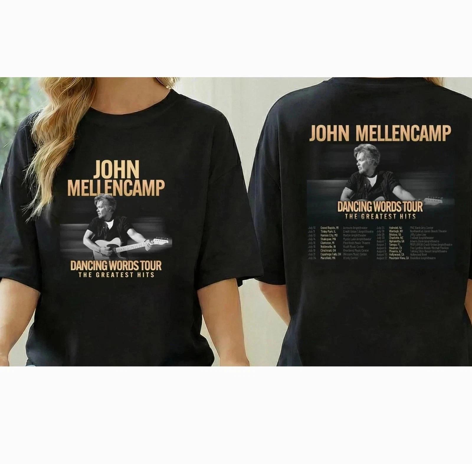 HOT!! John Mellencamp Tour 2026 T-Shirt 4XL