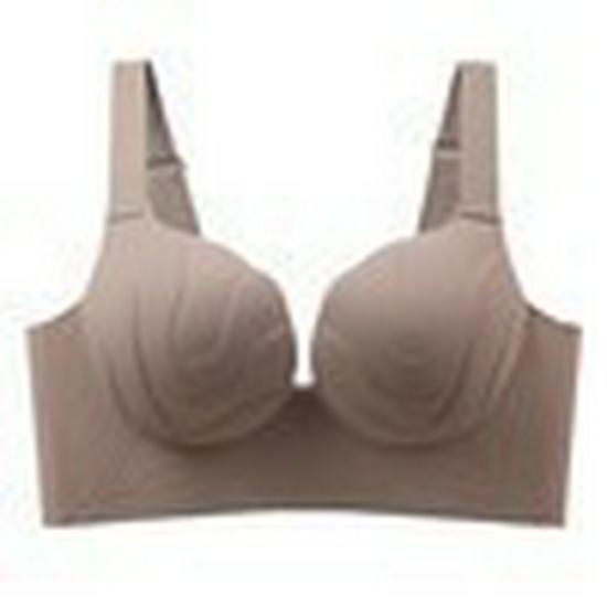 Seamless Plus Size Shaping Bra for Support, Anti-Sagging, and Slimming