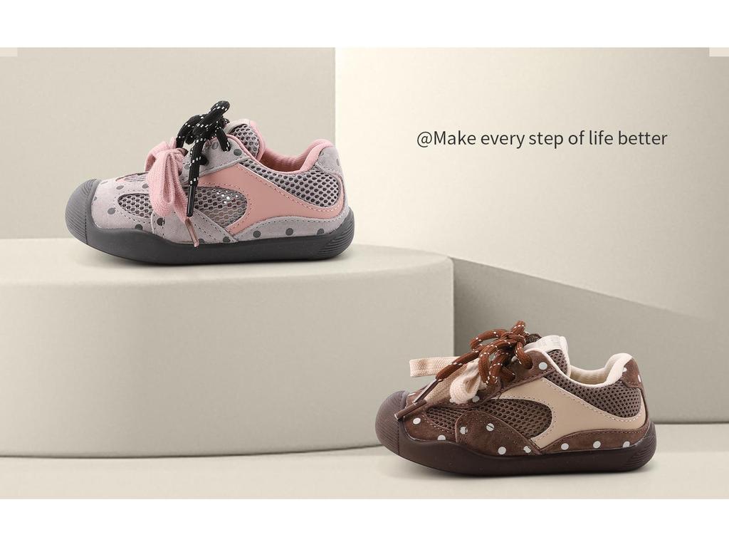 Spring Breathable Mesh Shoes for Boys & Girls, Ages 2-6