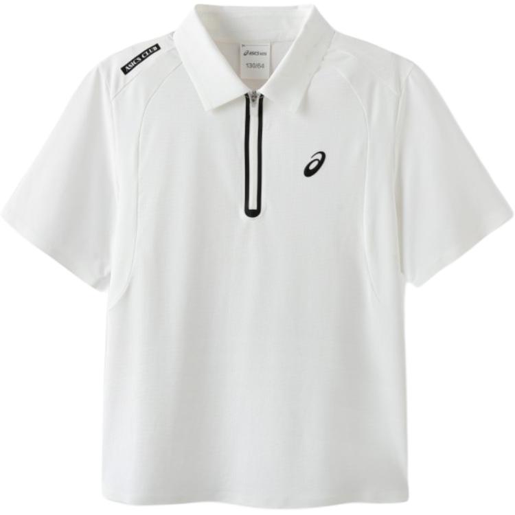 Men's ASICS Unisex T-Shirts Lapel Thin Stretch