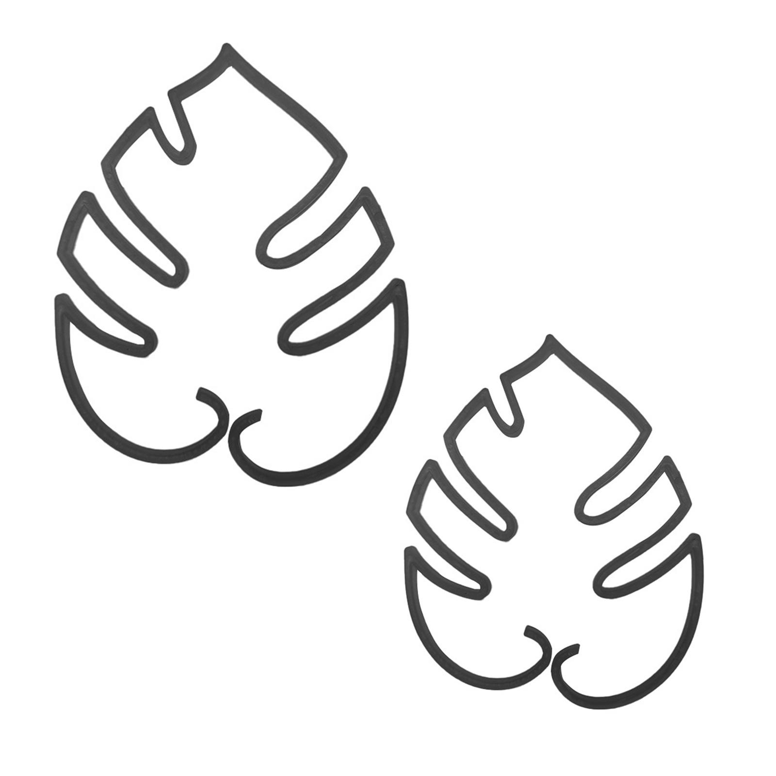 

2 шт. Опори для рослин Монстера, вертикальна підтримка для росту, тримач для кімнатних та вуличних рослин, квітів Монстера чорний