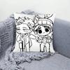 TV H-House MD Cute Pillow Case Cushion Cover Soft Cute Throw Pillow Case For Car Sofa Pillowcase Polyester With Zipper