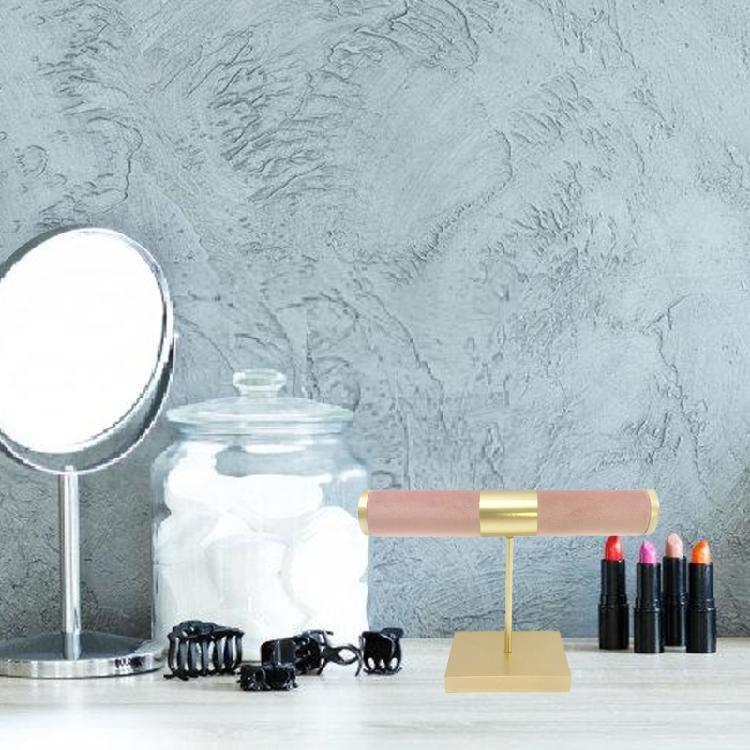 Fashionable Jewelry Exhibit Stand Versatile Jewelry Display Stand Iron Plush Shelves for Bedroom Shop Countertop