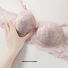 Cross Lace Half Cup Underwire Bra for Enhanced Lift and Shape 911Bra
