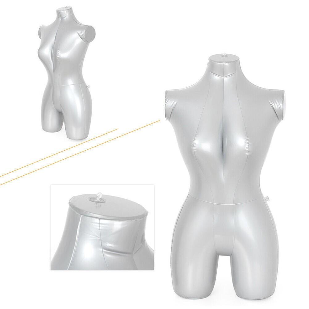 1pc Woman Whole Body With Inflatable Mannequin Fashion Dummy Torso Model Tool