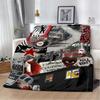 Printed Blanket Picnic Blankets Alex Turner Arctic Monkeys Rock Band Warm Blanket Soft and Comfortable Home Travel Birthday Gift