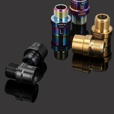 1 Pair Bicycle Pedal Extension Bolts Spacers Extender Pedal Axle Crank Accessories Professional MTB Bike Accessories