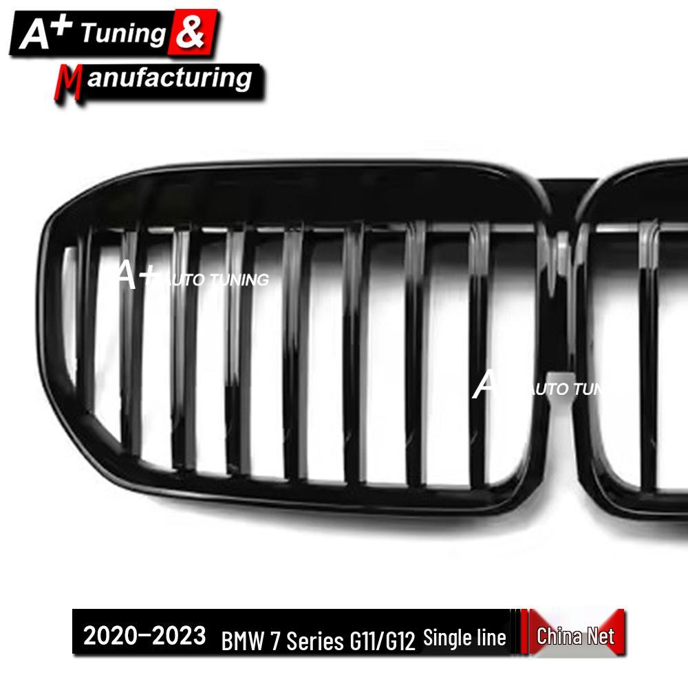 Enhanced Tri-Color Grille for BMW 7 Series G11/G12 2020-2023 - Single Line Design