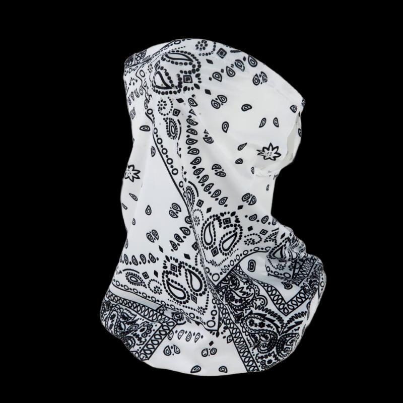 Unisex Ice Silk Ear-Hook Sun Protection Face Mask