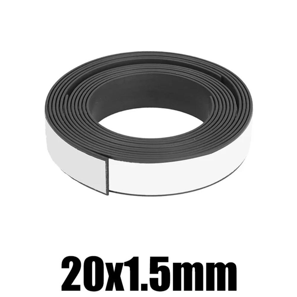 Adhesive Magnetic Strip Tape Roll Flexible DIY Magnet Roll for Wall Fridge Photo Poster Fixing Craft Tool and Home Decoration