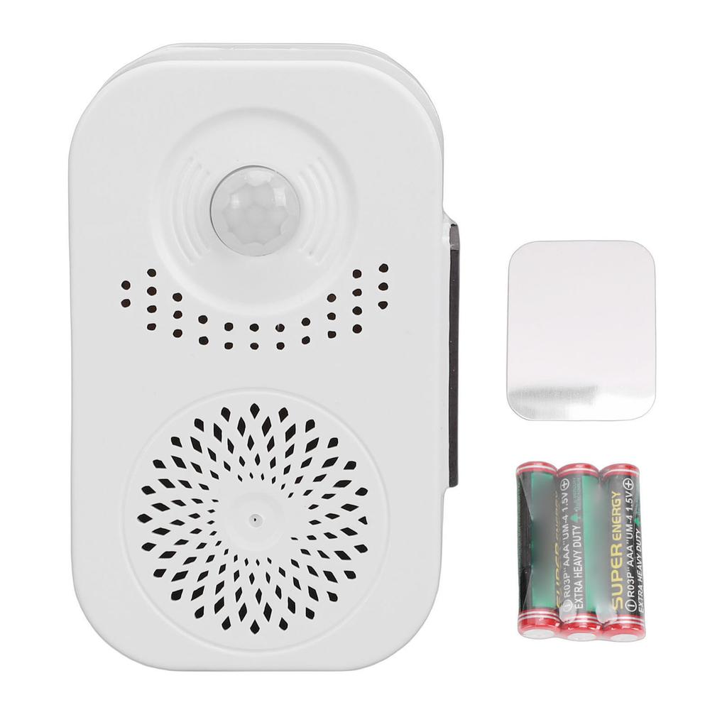 PIR Motion Sensor Activated Voice Reminder Sensitive Welcome Doorbell Sound Player for Shops Homes Convenience Stores