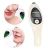 Digital LCD Display Precision Skin Sensor Tester Facial Moisture Water Oil Analyzer (White)