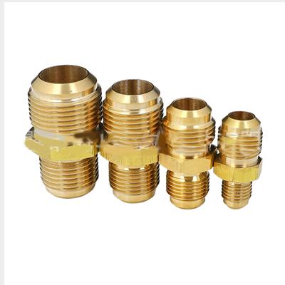 Gleicher Reduziernippel, Flare-Rohr-OD 1/4 Zoll, 5/16 Zoll, 3/8 Zoll, 1/2 Zoll, 5/8 Zoll, 3/4 Zoll, 7/8 Zoll, Sae-Standard, Messing-Rohrverschraubung, Anschluss, Klimaanlage