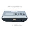 Fingerprint Time Attendance Terminal Employee Clock Recorder Multiple Languages With Password U-disk Download Report