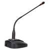 Gooseneck Wired Microphone Adjustable Desk Microphone with XLR To 6.35mm Cable for Conference