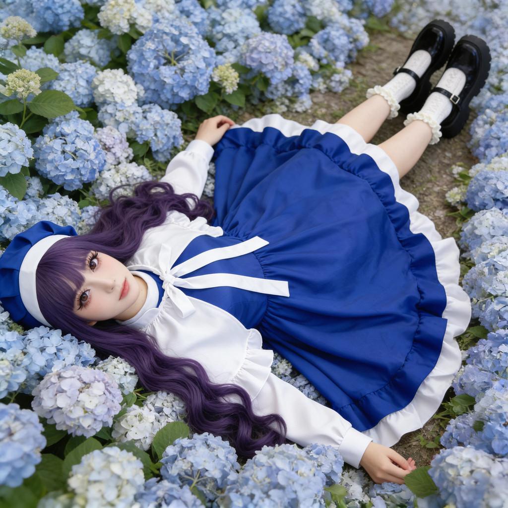 Cardcaptor Sakura Daidouji Tomoyo Cosplay Costume With Lace Trim For Halloween Anime Fans