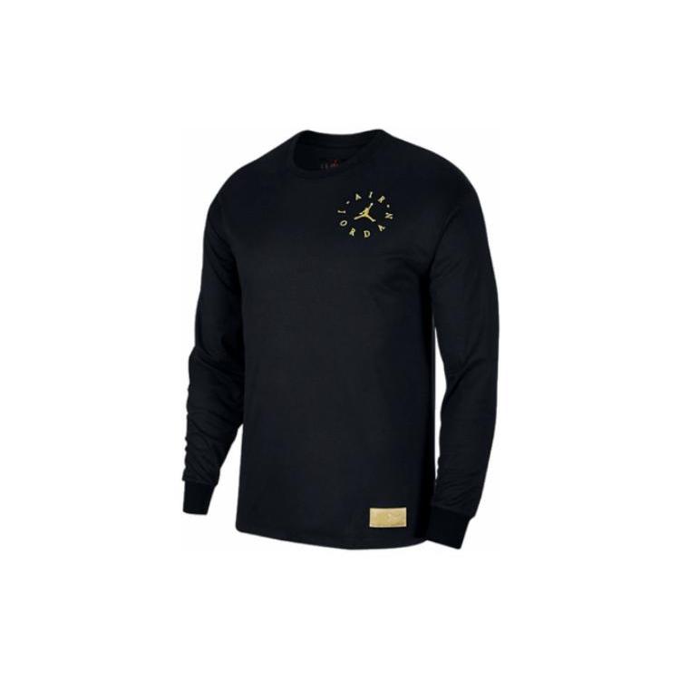 Jordan T Shirts Men s Black Crew Neck Moderate Other BQ5785-010 S
